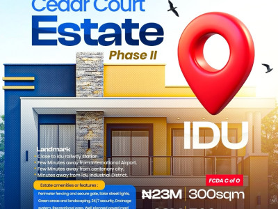 Cedar Court Estate, Idu Abuja